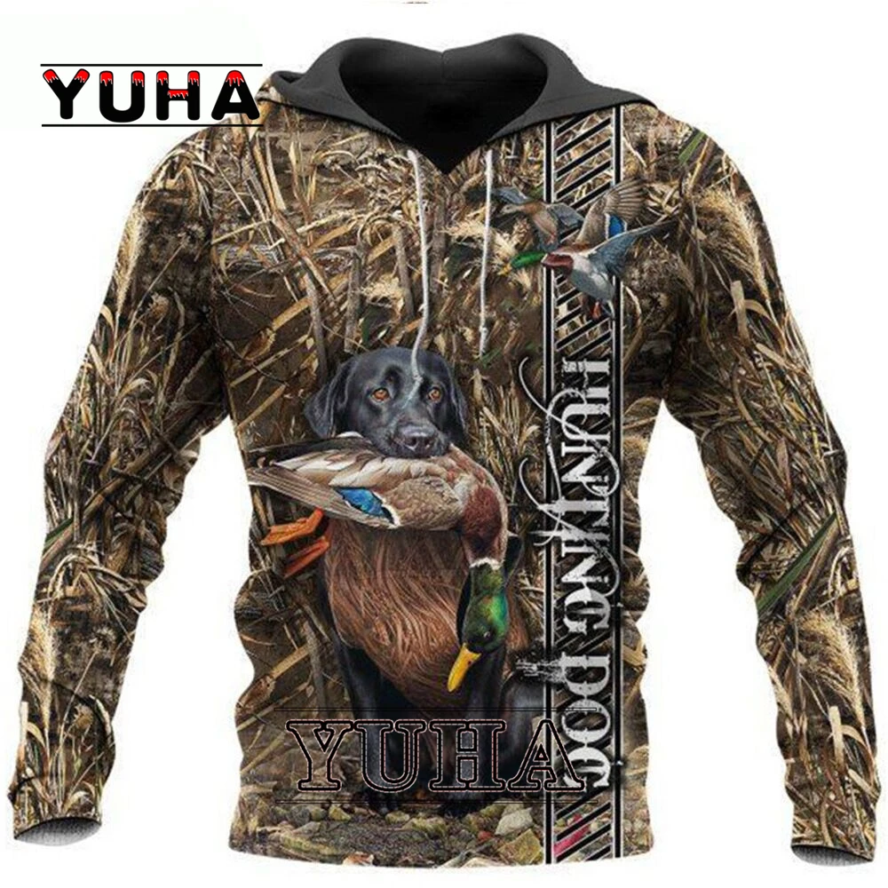 Top Trends: Autumn Fashion Hoodies Duck Hunting Camo 3D Printed Mens Sweatshirt Unisex Pullover Casual Harajuku Streetwear Shoppable Styles