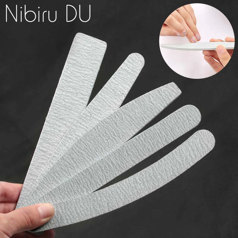 Top Trends: Sandpaper Nail File Lime 100 / 180 Double Side Sanding Buffer Block Set Grey Nail Files For UV Gel Polish Manicure Tool Shoppable Styles