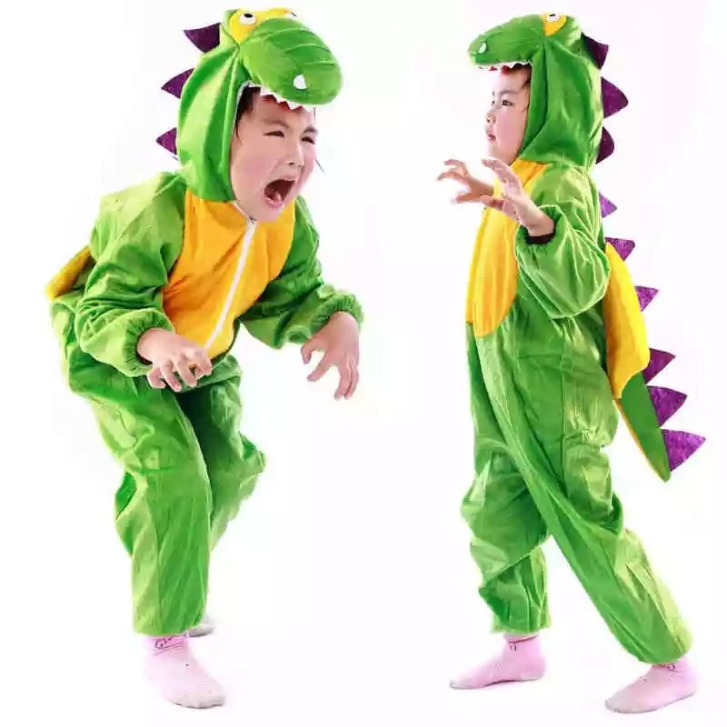 Top Trends: Umorden Boys Girls Cute Animal Dinosaur Costume Cosplay For Kids Child Fantasia Children's Day Halloween Purim Party Fancy Dress Shoppable Styles