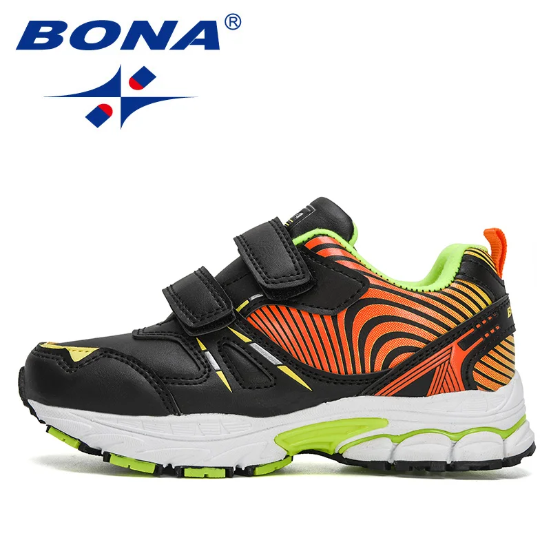 Top Trends: BONA 2021 New Designers Trendy Jogging Shoes Boys Girls Sports Shoes Students Running Shoes Kids Casual Sneakers Walking Shoes Shoppable Styles - Image 4