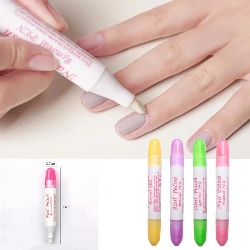 Top Trends: 1 Pc Nail Art Corrector Pen Remove Mistakes + 3 Tips Newest Nail Polish Corrector Pen Cleaner Erase Manicure Tools Shoppable Styles