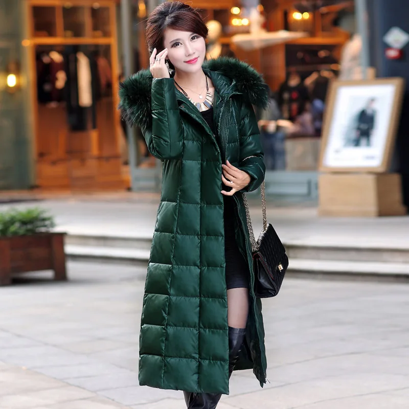 Top Trends: Duck Down Jacket Women Coat Winter Parka Warm Cloths High Quality Long Overcoat Thick Plus Size Outerwear Clothing Shoppable Styles