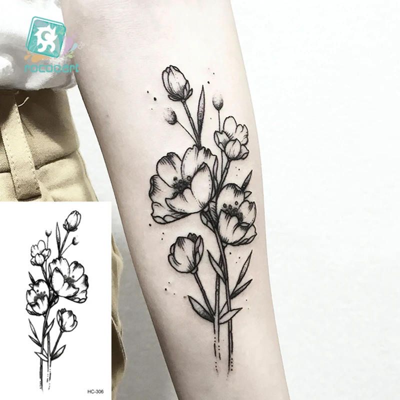 Top Trends: 1 PC Geometric Planet Fashion Women Temporary Tattoo Sticker Water Transfer Tattoo Minimalist Small Sun Moon Design Fake Tattoo Shoppable Styles - Image 3