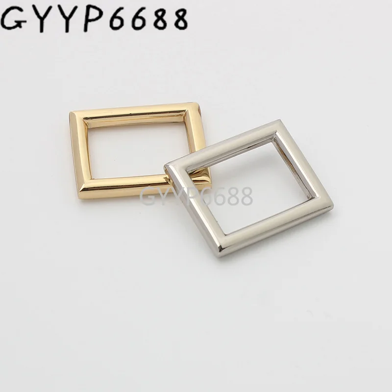 Top Trends: 10-30-100pcs 3 Colors 3.0mm Wire 5 / 8&#039;&#039; Polished Alloy Square Buckle For Lady Bag Handbag Strap Connector Buckle Purse Hardware Shoppable Styles