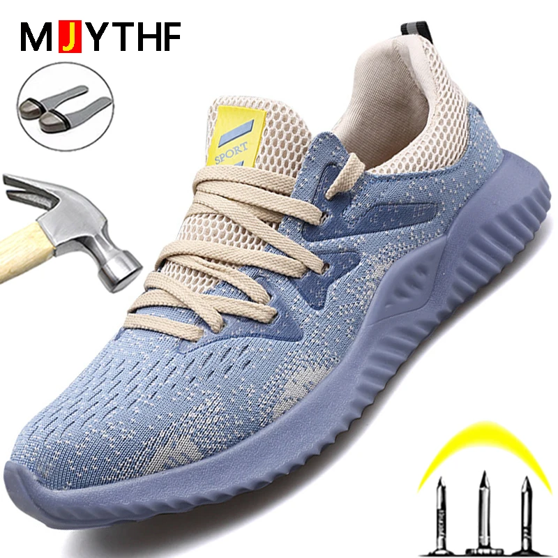 Top Trends: Indestructible Safety Shoes Men Work Shoes Steel Toe Cap Work Sneakers Male Industrial Shoes Anti-Puncture Protective Shoes 48 Shoppable Styles