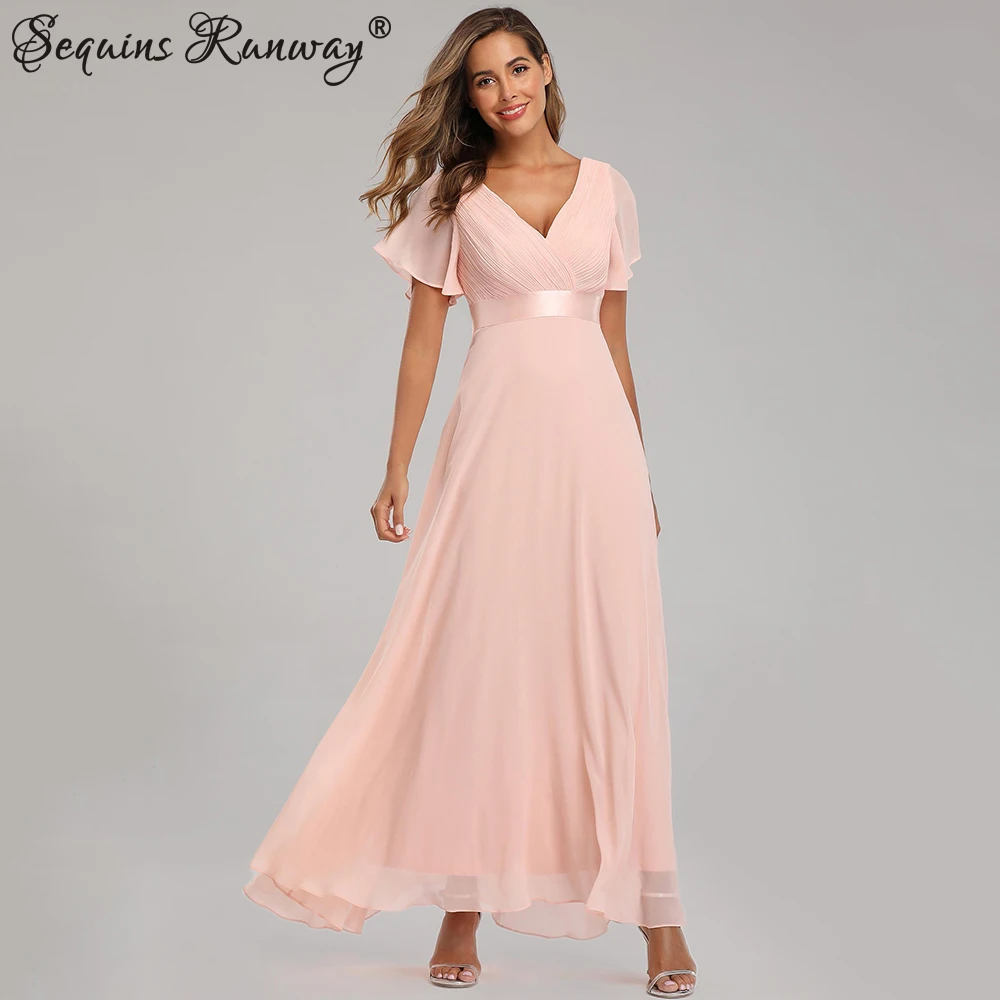 Top Trends: Sexy Pink Chiffon Tulle Maxi Summer Dress Women Casual Vintage Long Bridesmaid Prom Dresses Club Bodycon Party Dress Vestidos Shoppable Styles