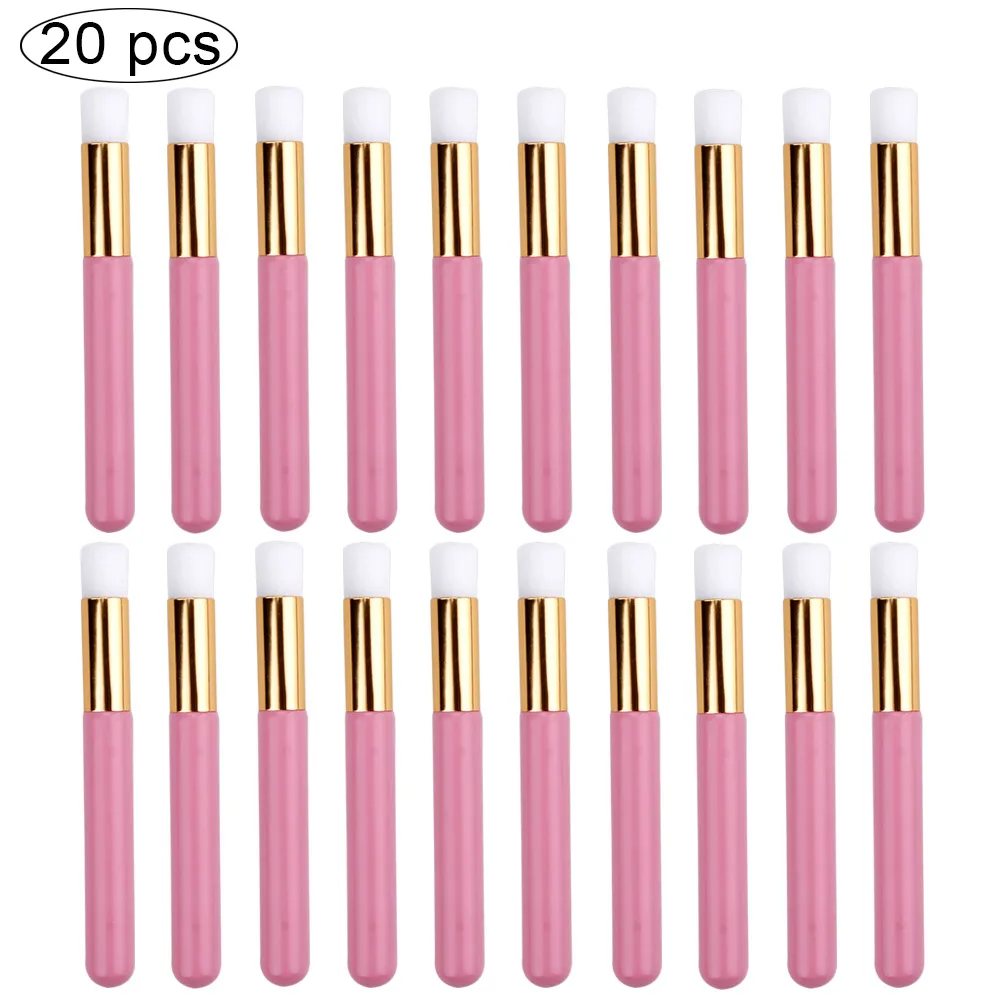 Top Trends: 10 / 20Pcs Eyelash Cleaning Brush Makeup Blackhead Cleaning Eyebrow Nose Professional Lash Shampoo Brush Eyelash Extensions Tools Shoppable Styles