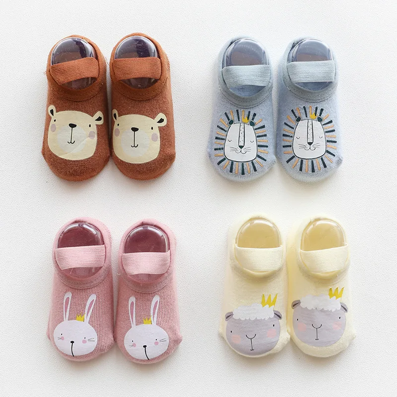 Top Trends: Newborn Baby Animal Non-Slip Socks Boys Girls Infant Cotton Cute Socks Kids Anti-Slip Cartoon Floor Socks Clothing Accessories Shoppable Styles