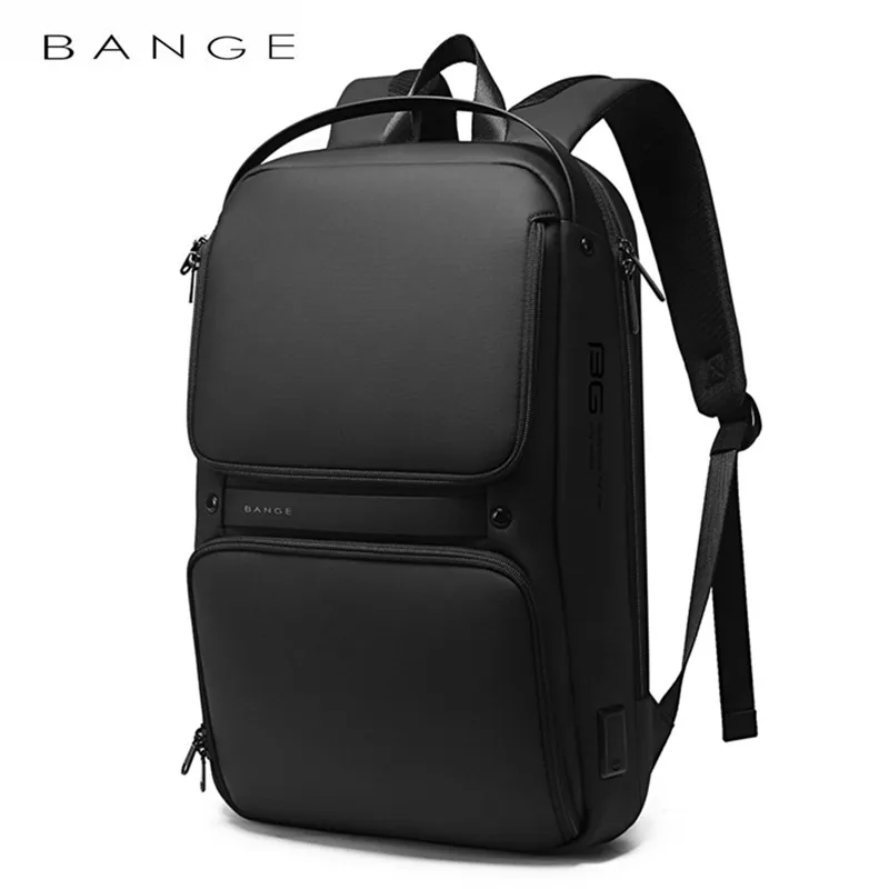 Top Trends: BANGE Original Unique Design Multi-Layer Space Business Backpacks Men Teenage USB External Charge 15.6 Laptop Traval Backpack Shoppable Styles