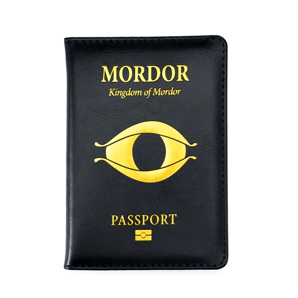 Top Trends: Middle Earth Shadow Of Mordor Passport Cover Travel Accessories Family Gifts Passport Holder Shoppable Styles