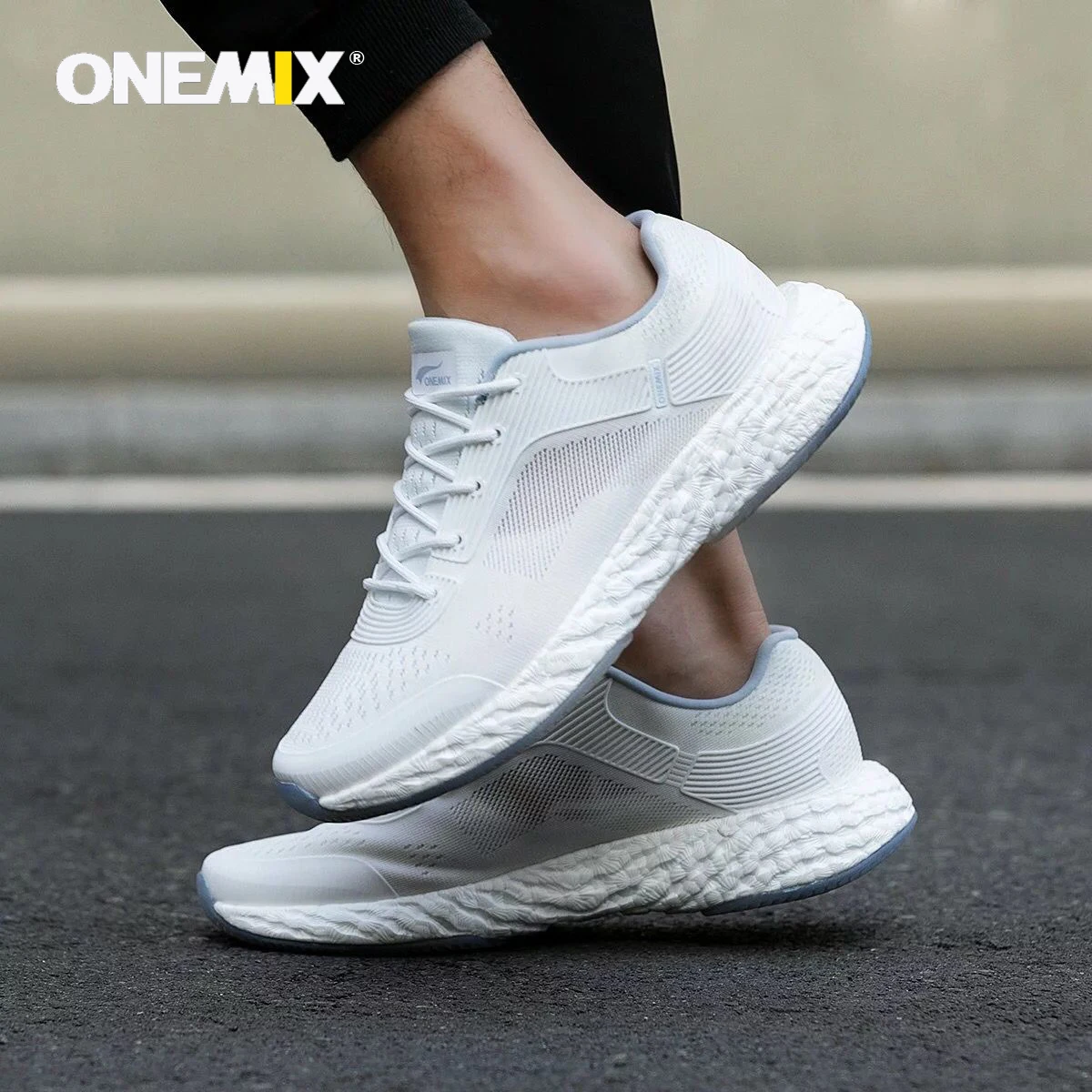 Top Trends: ONEMIX Men Sneakers 2020 Breathable Man Running Shoes Tennis Shoes Outdoor Jogging Women Athletic Shoes Comfortable Light Soft Shoppable Styles