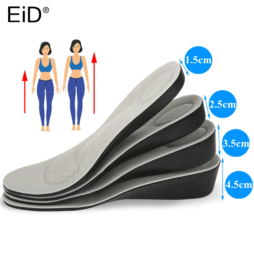 Top Trends: EiD Invisible Height Increase Insole For Men Women 1.5cm-4.5cm Grow Taller Increase Height Shoe Pad Heel Lift Taller Foot Pad Shoppable Styles