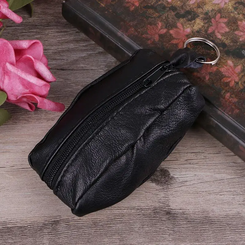 Top Trends: 649D Women Girls Key Ring Wallet Pouch Coin Card Mini Purse Zipper Small Change Bag Shoppable Styles