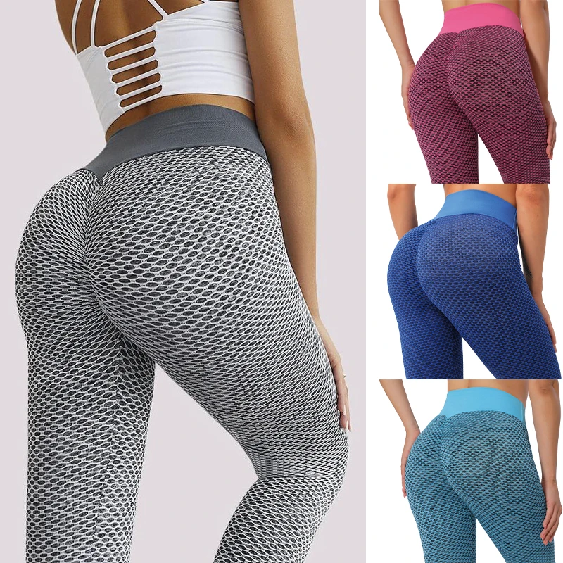 Top Trends: Butt Lifting Anti Cellulite Sports Leggings Women Pants Gym Women&#039;s Clothing Leggins Push Up High Waist Tights Fitness Shoppable Styles