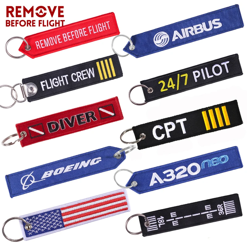 Top Trends: Travel Luggage Bag Tag Label Remove Before Flight Keychains Pilot Aviator Accessories Car Keychain Flight Crew Aviation Gifts Shoppable Styles