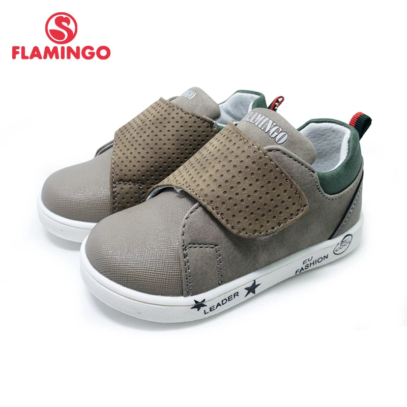 Top Trends: FLAMINGO Breathable Hook& Loop Spring& Summer Orthotic Outdoor Casual Shoes For Boy Size 19-24 201P-SW-1796 Shoppable Styles