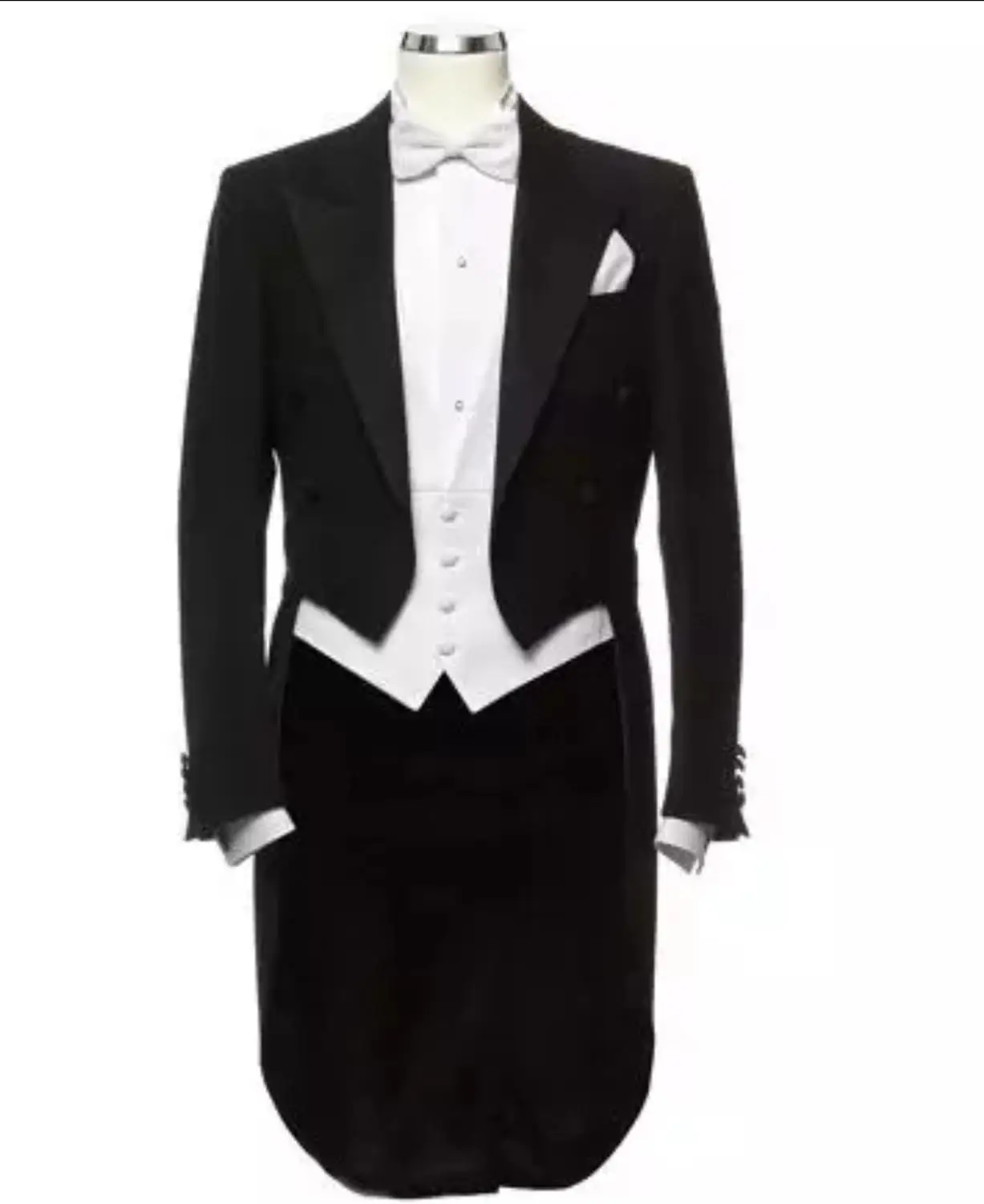 Top Trends: 2023 Cloudstyle Men's Tailcoat Formal Ment Suit Slim Fit 3-Piece Suit Dinner Jacket Wedding Suit Male Swallow-Tailed Coat Shoppable Styles