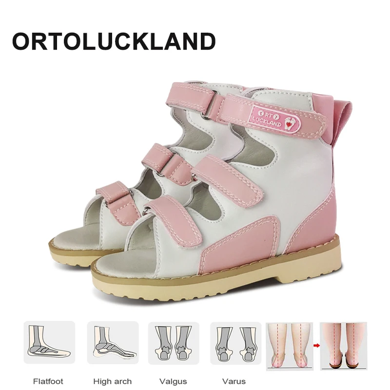 Top Trends: Ortoluckland Children Shoes Girls Princess Orthopedic Sandals For Kids Toddler Boy Summer Arch Support Footwear Big Sizes38 39 Shoppable Styles