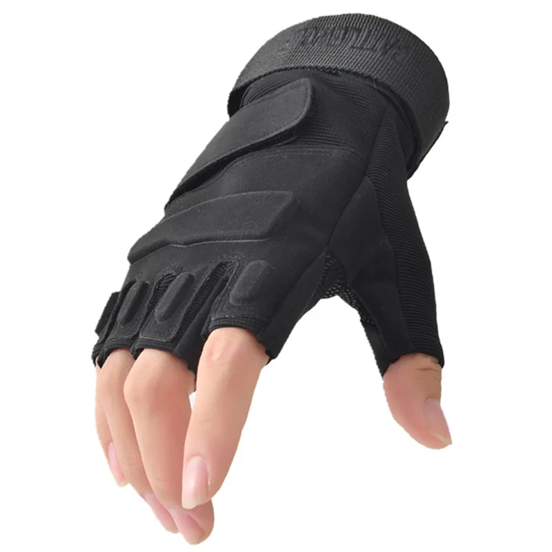 Top Trends: Newly Army Military Fingerless Tactical Gloves Fitness Gym Men Women Antiskid Anti-Slip Cycling Half Finger Male Tactical Gloves Shoppable Styles