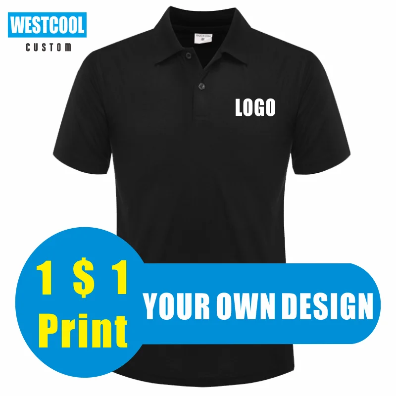 Top Trends: WESTCOOL Summer Casual Men And Women Short-Sleeved Polo Shirts Custom Logo Embroidery Printing Personalized Design Tops Shoppable Styles