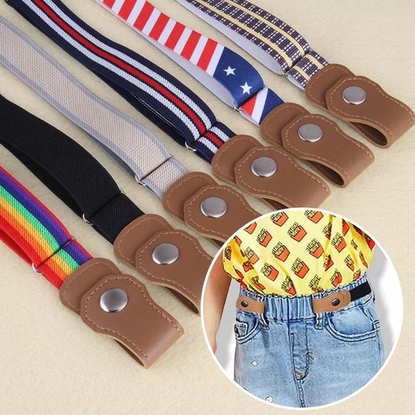 Top Trends: New Kids Buckle-Free Elastic Belt Waist No Buckle Stretch Belts Toddlers Adjustable Boys And Girl`s Belts For Jeans Shoppable Styles