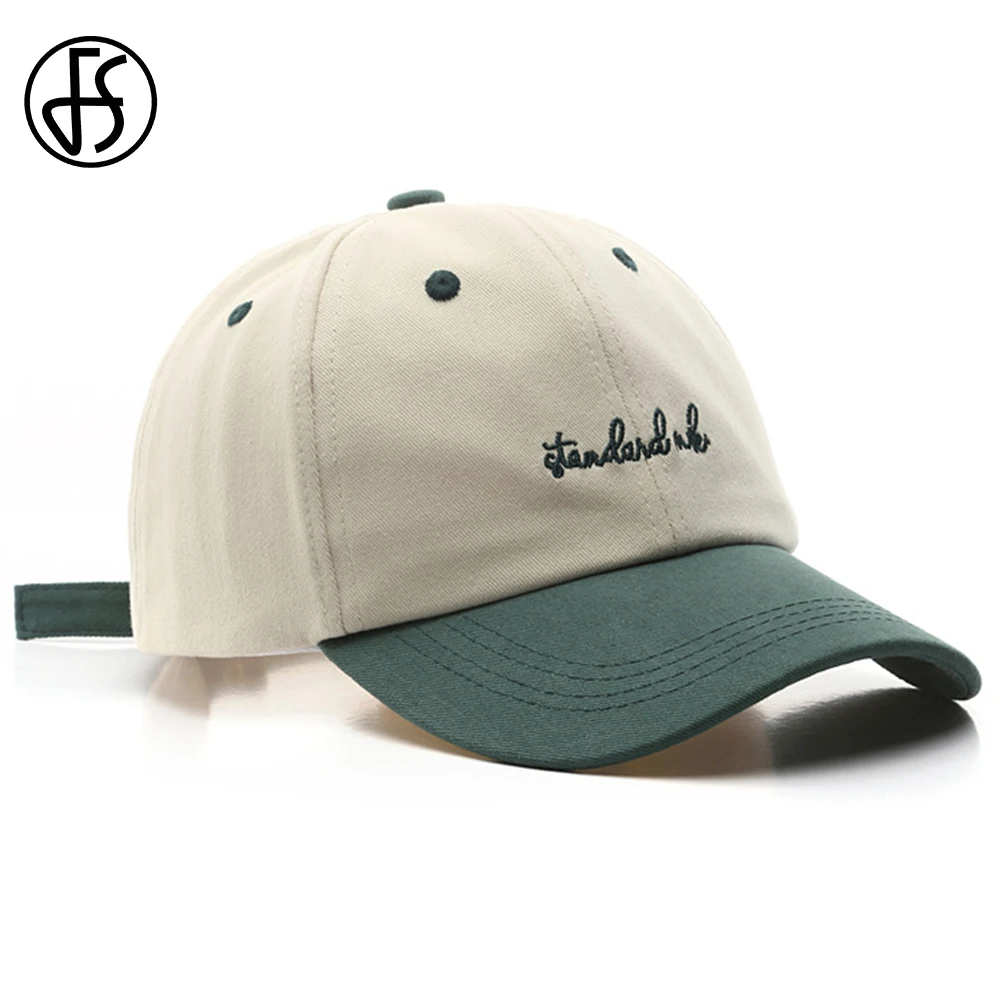 Top Trends: FS Green Baseball Cap For Men Women Brand Cotton Stylish Trucker Caps Adjustable Snapback Hip Hop Dad Hat Gorras Para Hombres Shoppable Styles