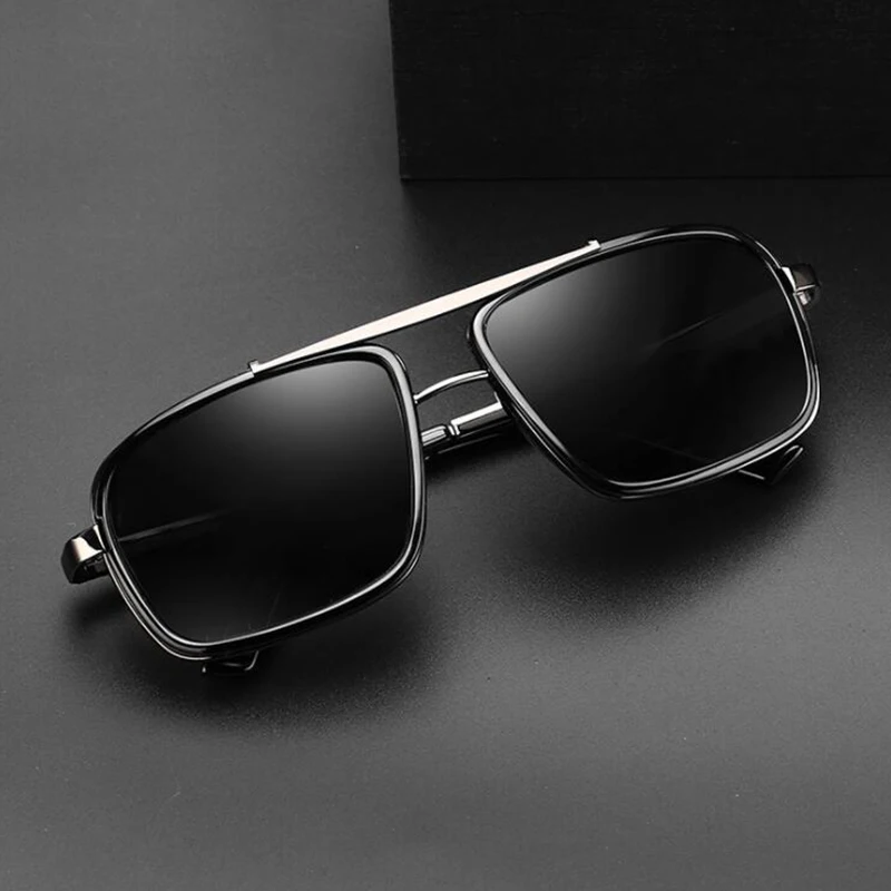 Top Trends: 0 -0.5 -0.75 -1.0 To -4.0 Gray / Tea Lens Prescription Sunglasses Men Polarized Myopia Lens Goggle Punk Sun Glasses Shoppable Styles - Image 2