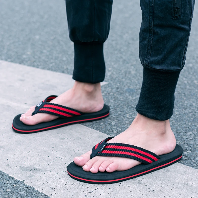 Top Trends: Brand Flip Flops Men Shoes Summer Platform Sandals Men Casual Beach Sandals Comfort Slippers High Quality Shoe Men Large Size 48 Shoppable Styles