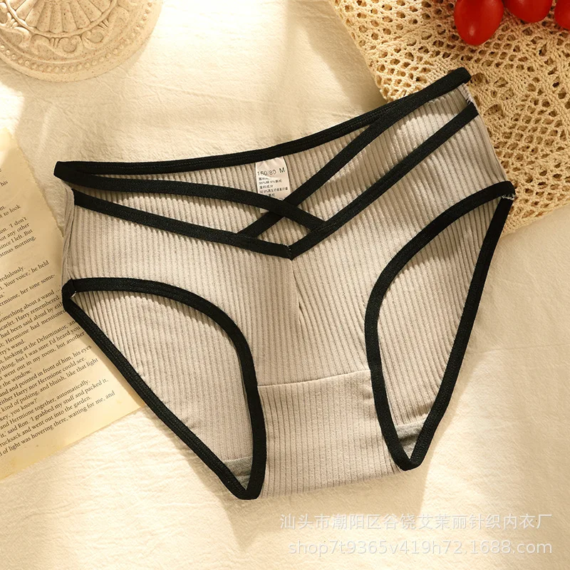 Top Trends: New Women's Underwear Sexy Solid Color Panties Fashion Girl Comfort Briefs Low Waist Seamless Underpants Female Lingerie Shoppable Styles - Image 4