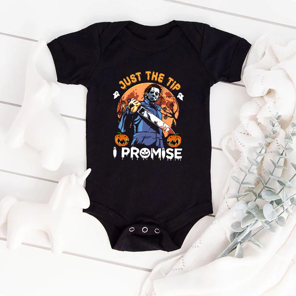 Top Trends: Halloween Baby Boy Clothes Onesies Fashion Harajuku Fall Comfy Newborn Bodysuit Short Sleeve Black Infant Outfits Trick Or Treat Shoppable Styles