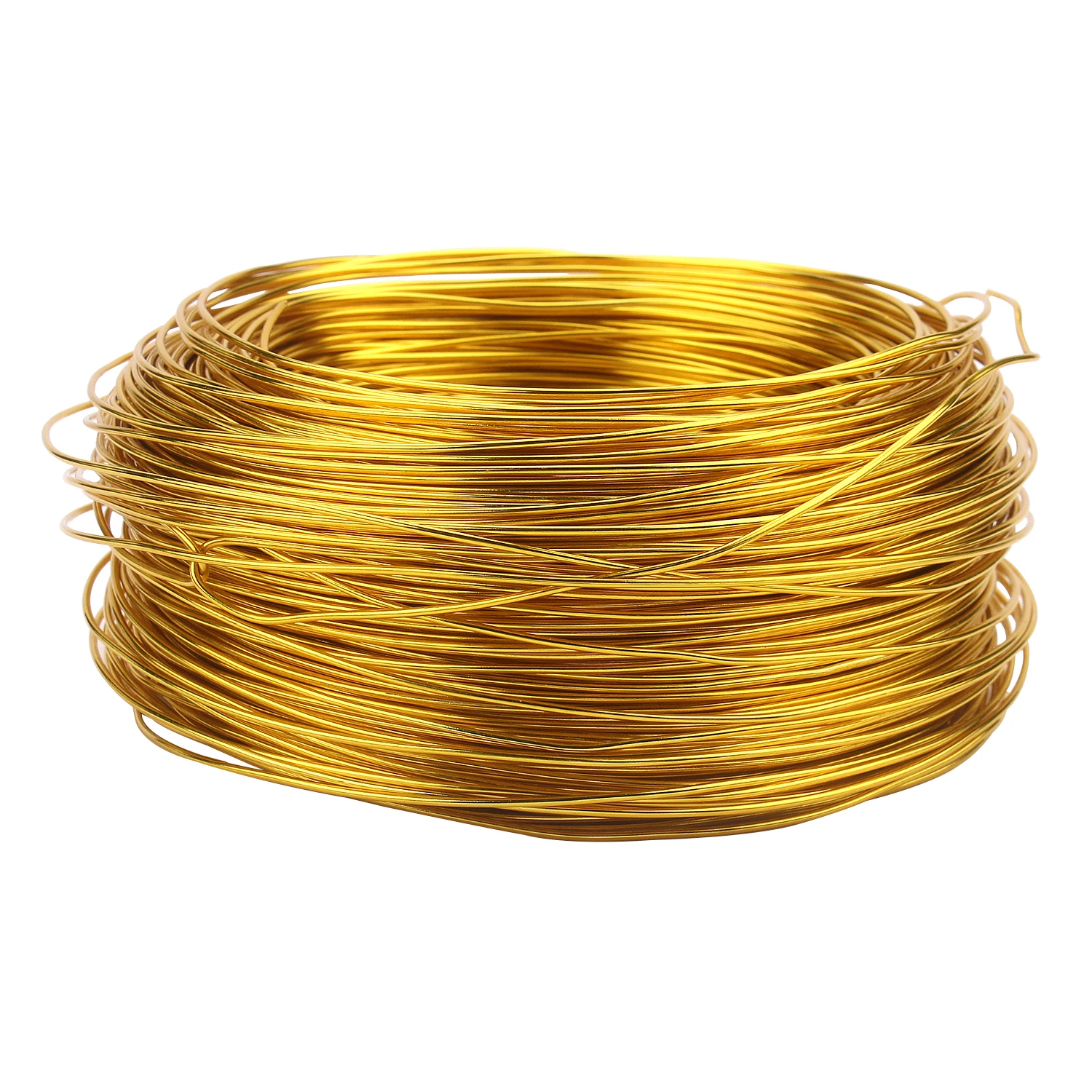 Top Trends: Jewelry Accessories Gold Plated Aluminum Wire 1mm / 1.2mm / 1.5mm / 2mm / 2.5mm / 3mm Aluminium Metal Wire For DIY Jewelry Findings Shoppable Styles