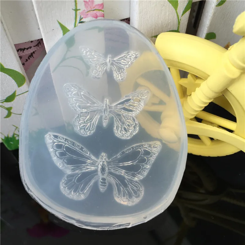 Top Trends: 1pcs UV Resin Jewelry Liquid Silicone Mold Animal Butterfly Resin Charms Molds For DIY Intersperse Decorate Making Molds Shoppable Styles