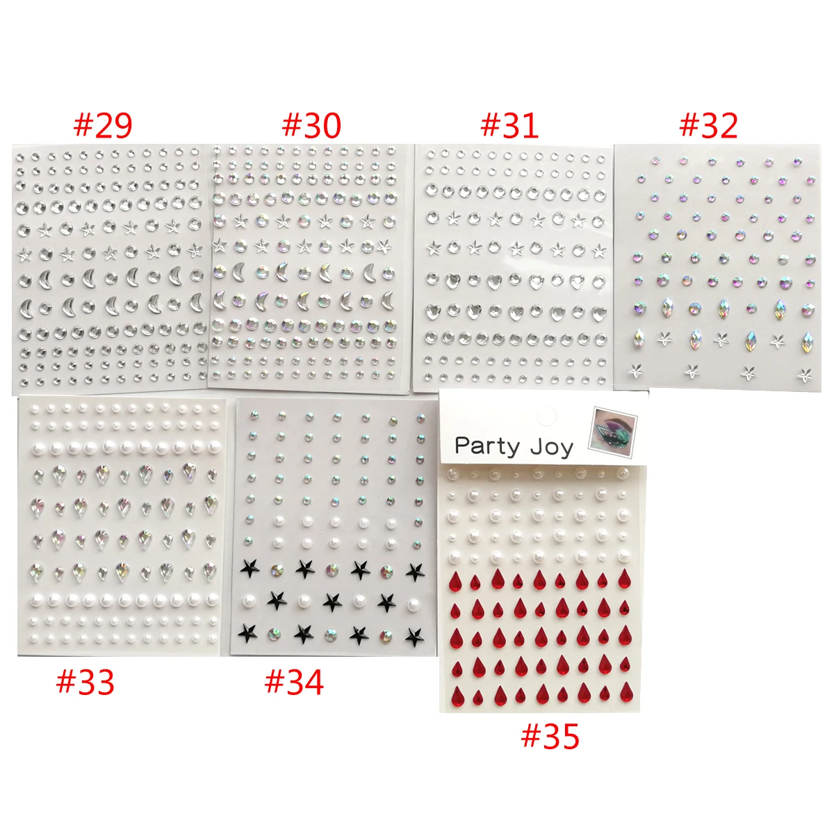 Top Trends: Makeup Diamond Eyes Face Festival DIY Body Crystal Gems Tattoo Adhesive Rhinestone Nail Art Decoration Acrylic Eyeshadow Sticker Shoppable Styles - Image 2