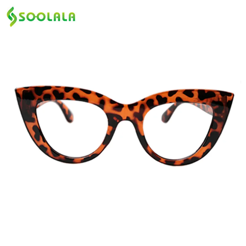 Top Trends: SOOLALA 4 Pairs Anti Blue Light Cat Eye Reading Glasses Women Prescription Glasses Gafas De Lectura + 1.0 1.25 1.5 1.75 To 4.0 Shoppable Styles - Image 3