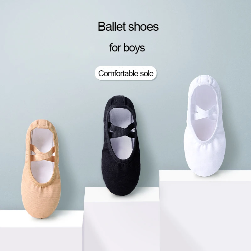 Top Trends: Boys Ballet Shoes Kids Ballet Dance Slippers Split Sole Childern Ballerina Practice Shoes Shoppable Styles