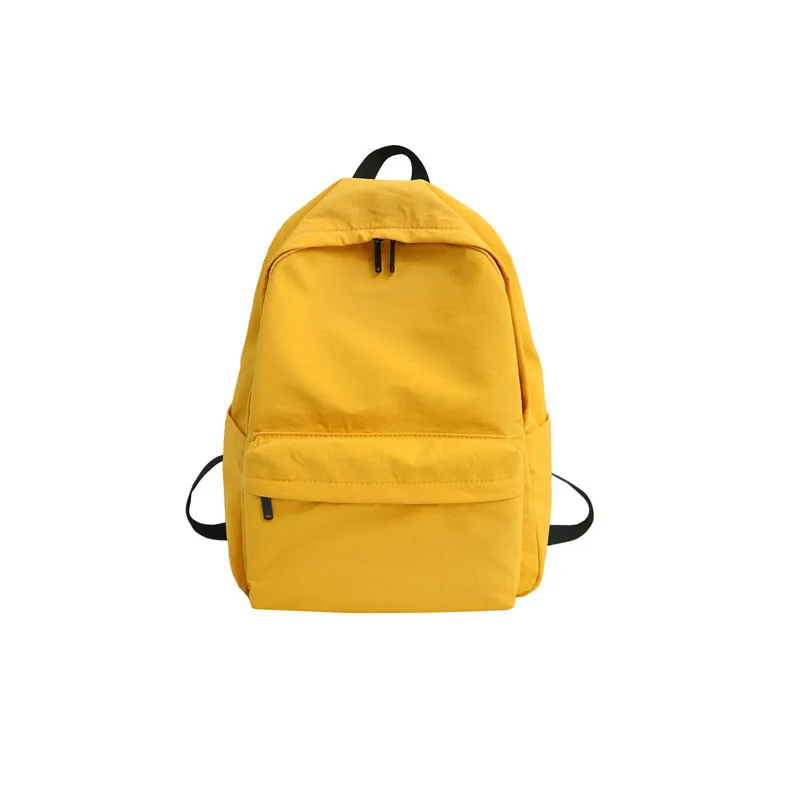 Top Trends: RanHuang New 2024 Women&#039;s Casual Nylon Backpack Preppy Style School Bags For Teenagers Yellow Travel Bags Mochila Feminina Shoppable Styles