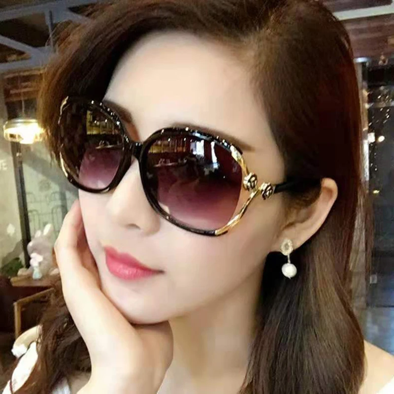 Top Trends: Glasses 2021sunglasses Women Fashion Big Frame Trend Rose Decorative Glasses Shoppable Styles