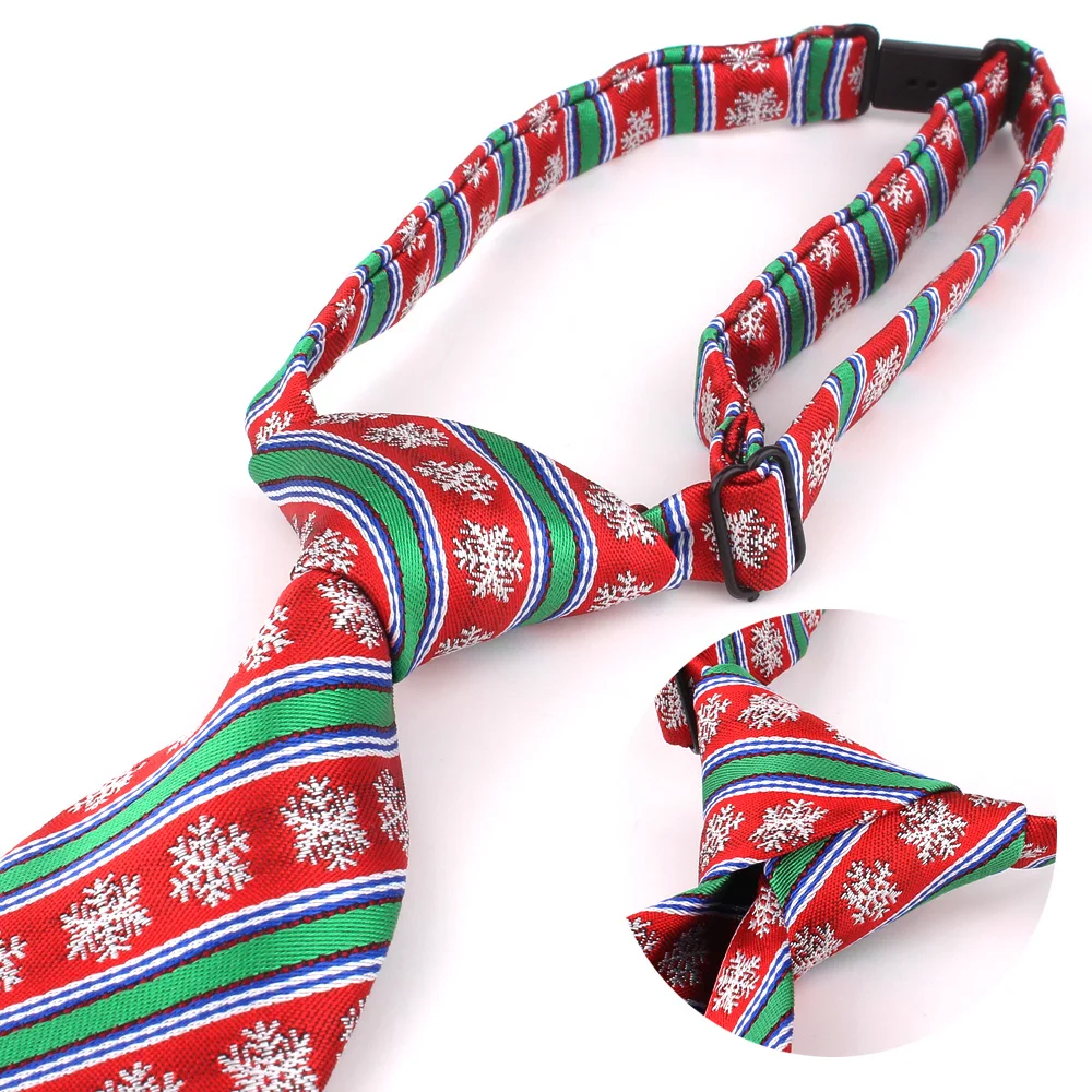 Top Trends: Christmas Ties Casual Skinny Necktie For Boys Girls Neck Tie Snowflake Necktie For Children Shirt Neck Wear For Men Women Shoppable Styles - Image 5