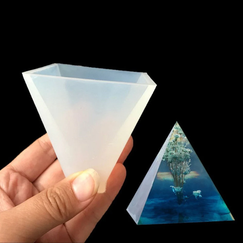 Top Trends: Transparent Pyramid Silicone Mould DIY Resin Decorative Craft Jewelry Making Mold Resin Molds For Jewelry New Arrival Shoppable Styles