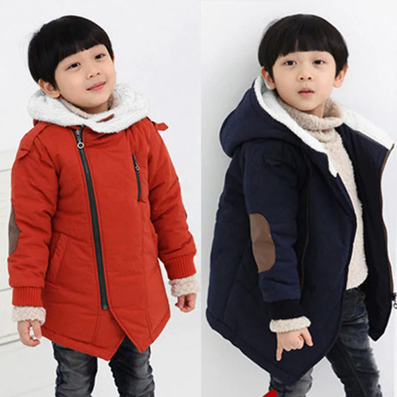 Top Trends: Kids Fleece Coat 2023 Autumn Winter Boys Girls Jacket Children Clothing Hooded Warm Outerwear Boys Clothes 4 6 8 10 11 12 Years Shoppable Styles