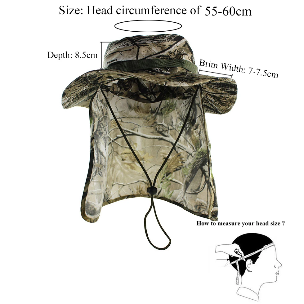 Top Trends: CAMOLAND Military Boonie Hats With Neck Flap Mens Women Camouflage Bucket Hat Outdoor Fishing Hiking UPF 50+ Sun Hats Shoppable Styles - Image 6