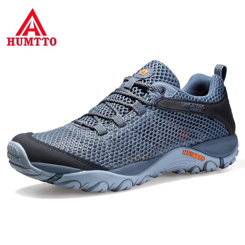 Top Trends: HUMTTO Summer Hiking Sneakers Shoes For Men 2021 Breathable Outdoor Trekking Sport Mens Water Shoes Climbing Walking Man Shoes Shoppable Styles