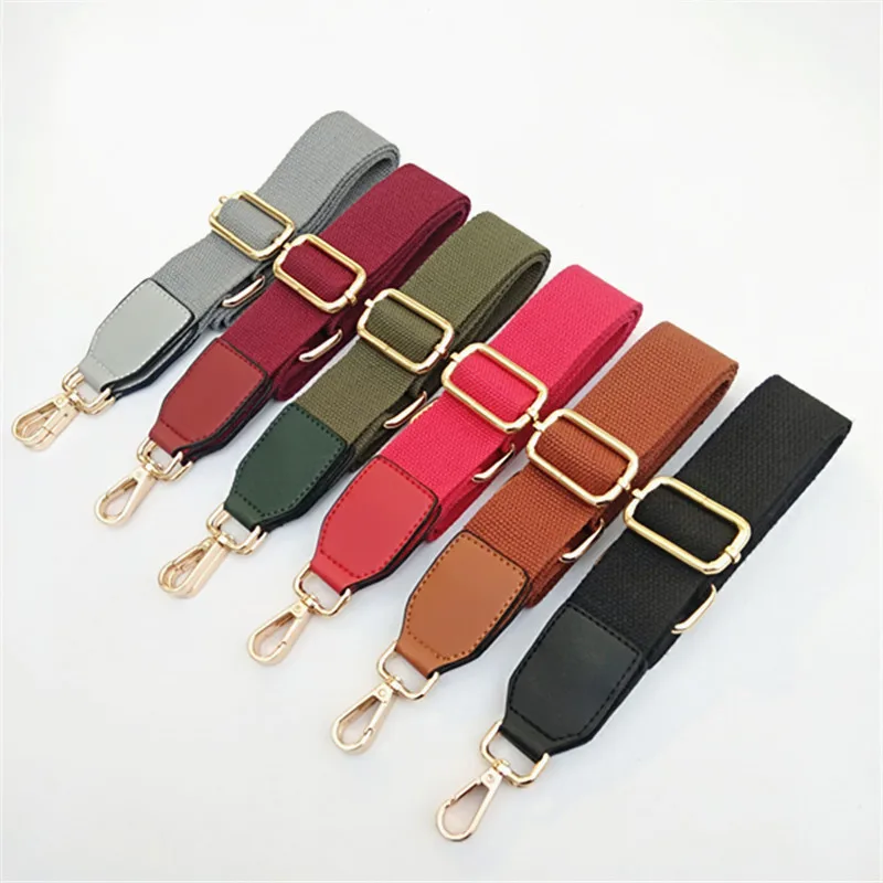 Top Trends: Solid Color Bag Strap For Cross Body O Bag Belt Accessories DIY Women Shoulder Bag Handles Handbag Strap Adjustable Hanger Parts Shoppable Styles