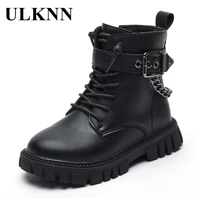 Top Trends: Children Boots Kid's Black Training Shoes Girls Boots Keep Warm Cotton Boys White Leather Boots Student Military Shoes Shoppable Styles