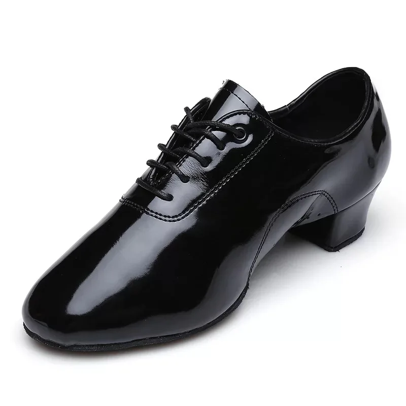 Top Trends: Children Dance Shoes Size 24-45 New Boys Ballroom Tango Latin Dance Shoes Man Dancing Shoes Soft Sole Low Heeled Black Sneakers Shoppable Styles