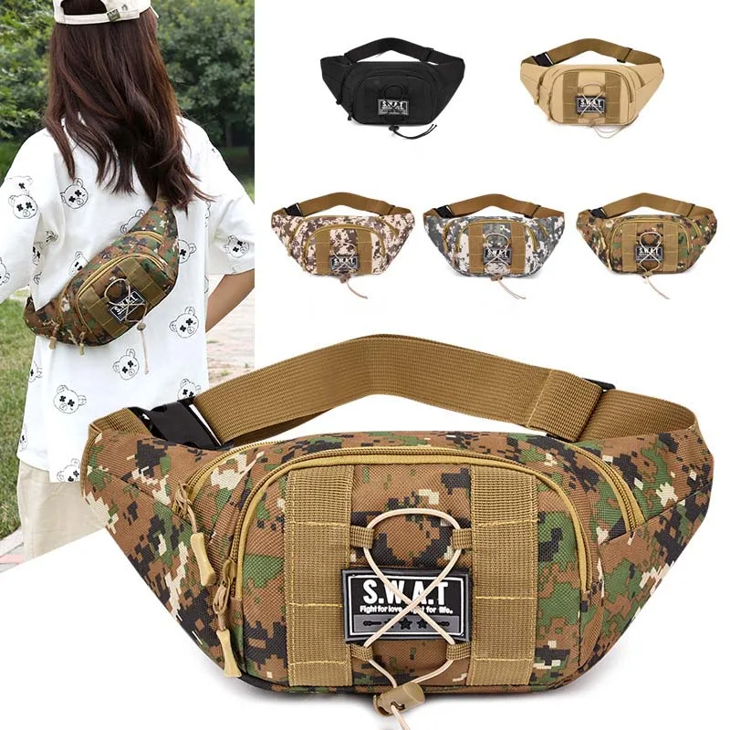 Top Trends: YoReAi Camouflage Belt Bag Men&#039;s Fanny Pack Women Waist Bags Male Casual Chest Bag Travel Bum Packs Boy Small Crossbody Pack Beg Shoppable Styles