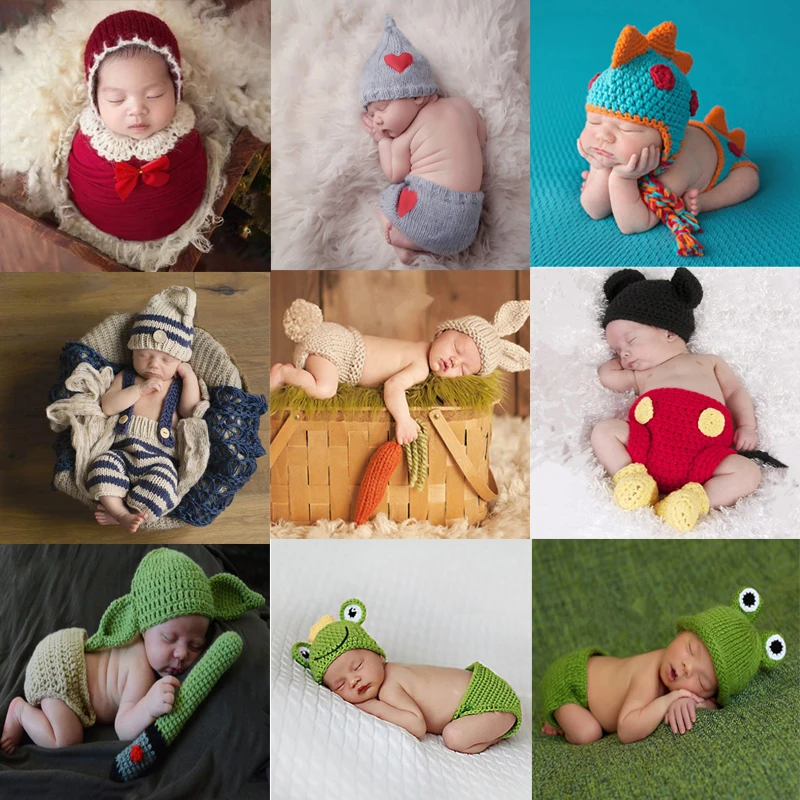 Top Trends: Newborn Photography Props Crothet Baby Clothes Boy Clothing Boys Accessories Infant Girl Costume Crocheted Handmade Outfit Shoppable Styles