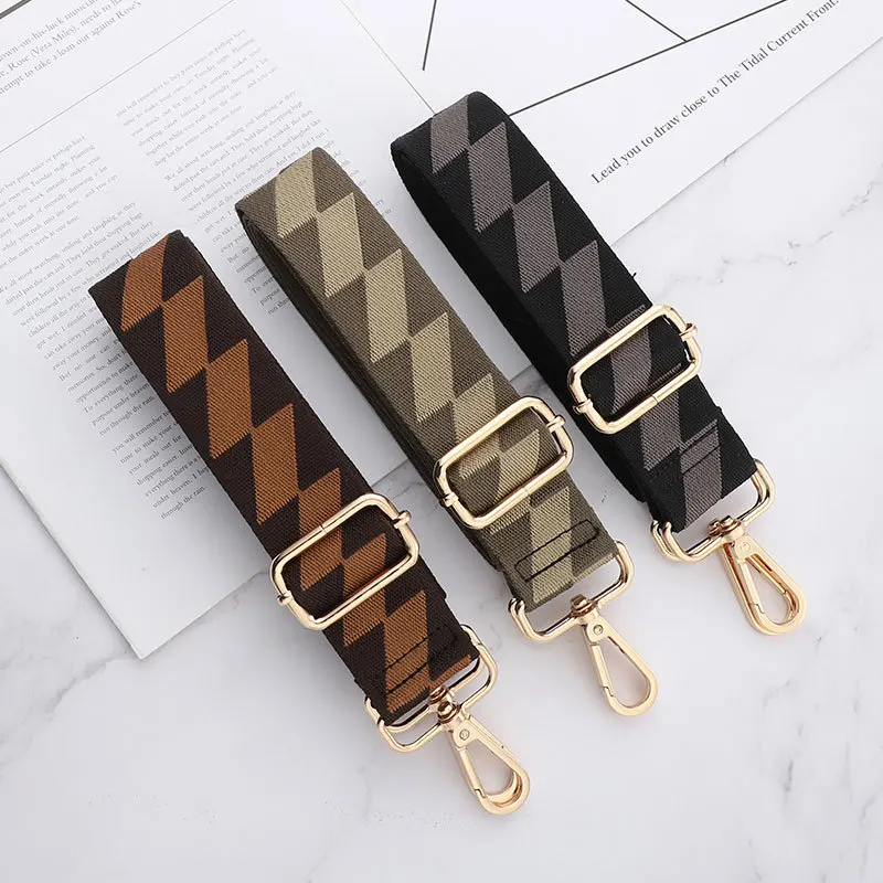 Top Trends: New Adjustable Bag Strap Bag Part Accessories For Handbags Leather Belt Wide Rainbow Shoulder Strap Replacement Purse Strap Shoppable Styles