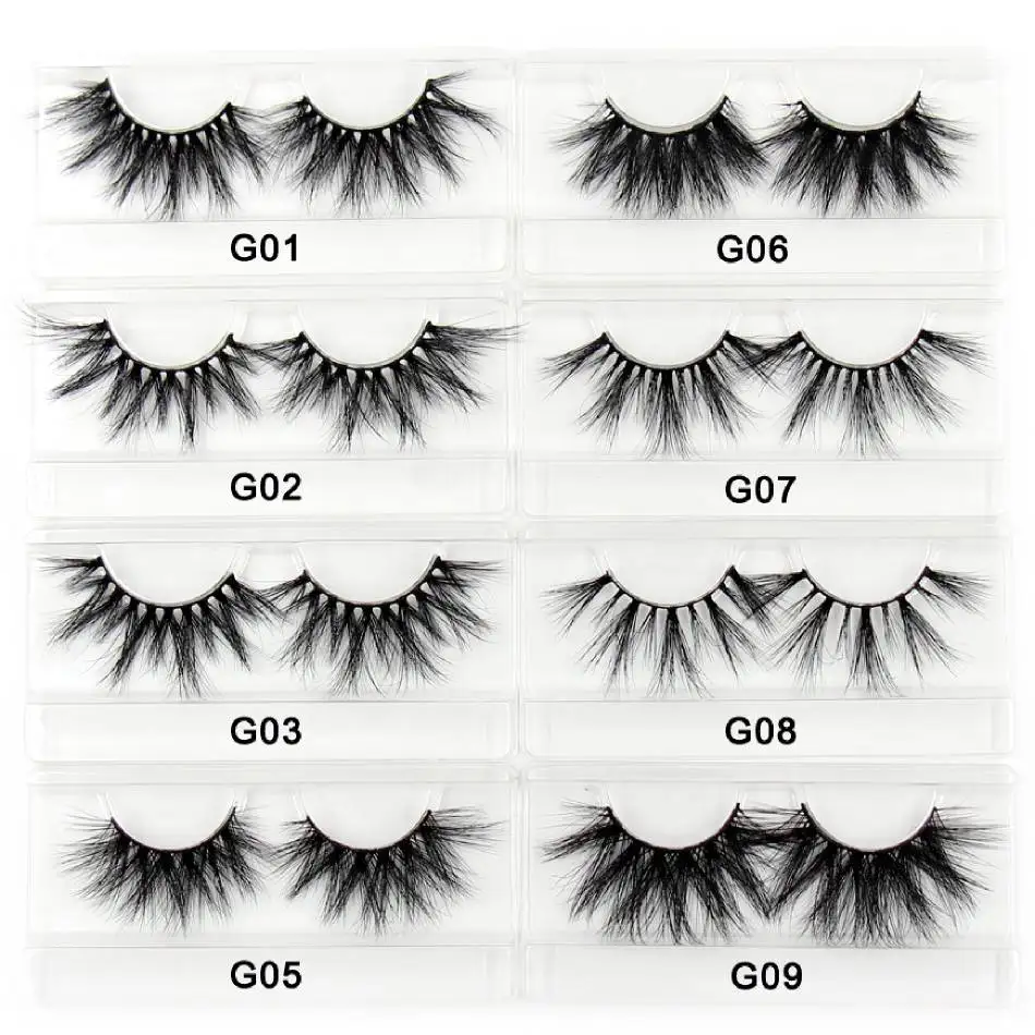 Top Trends: AMAOLASH 25mm Eyelashes 5D Mink Lashes Thick Crisscross False Eyelashes Fluffy Dramatic Eyelashes Makeup Soft Lashes 38 Styles Shoppable Styles