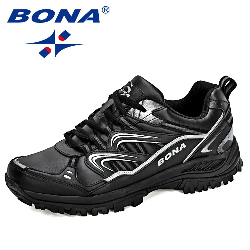 Top Trends: BONA New Designers Hiking Shoes Male Mountain Climbing Trekking Shoes Man Cow Split Sport Walking Shoes Men Trendy Sneakers Shoppable Styles